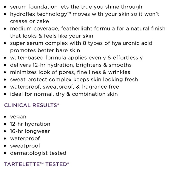 NIB.. Tarte Sea hydroflex Deep Sand - Picture 2 of 4